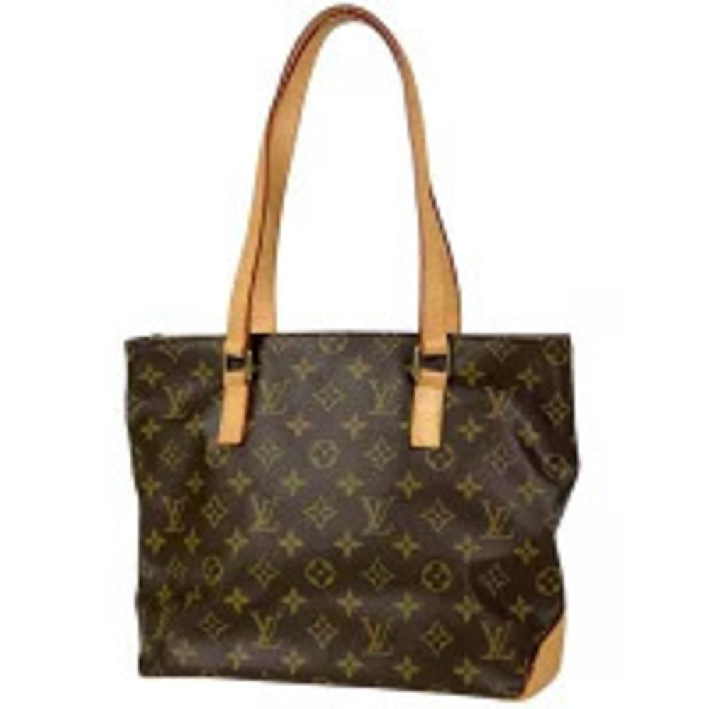 Louis Vuitton Cabas Piano Shoulder Bag Tote Monogram Brown